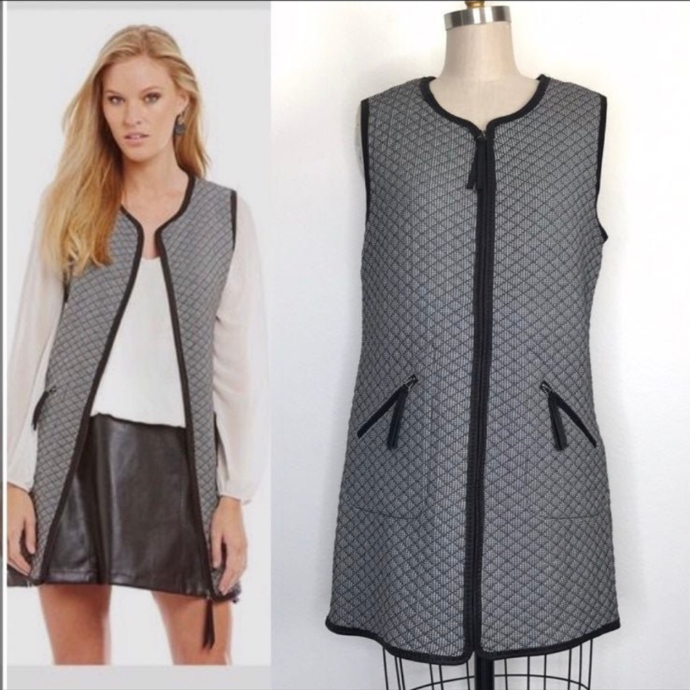 NWOT MSSP Small Jasmine Quilted Vest Dress